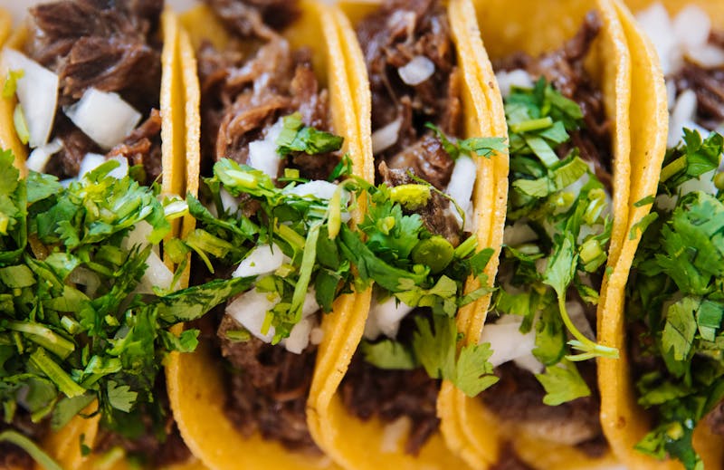 Costa Vida Carne Asada Street Tacos with fresh toppings